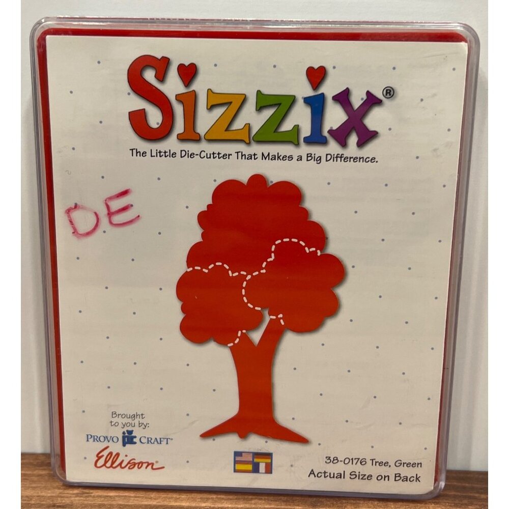 Barely used Sizzix Tree Die-Cutter By Provo Craft Ellison 38-0176